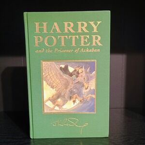 Harry Potter and the Prisoner of Azkaban Book J.K. Rowling UK Deluxe 1999